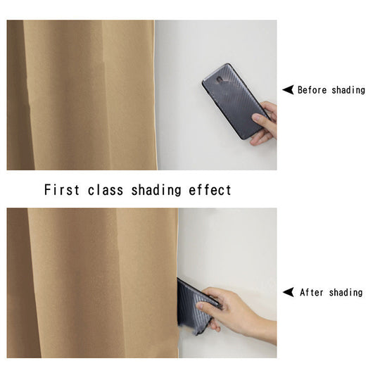 Total Blackout Curtains - 100% Light Blocking with Black Lining
