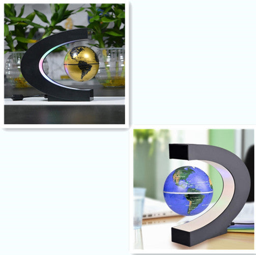 Floating in Style: Magnetic Levitation Globe Ornament for a Touch of Elegance