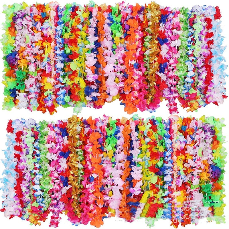 Vibrant Party Decorations: Multi-Color Matching Combination Holiday Cloth Garland