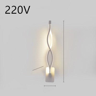 Nordic Chic LED Wall Lamp - Minimalist Bedside Lighting