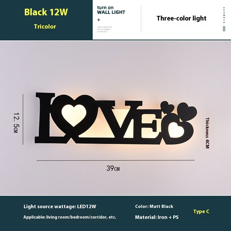 Illuminated Inspiration LED Letter Wall Lamp - Creative Wall Decor