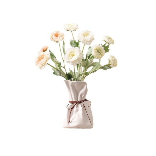 Nordic Chic - Simple Ceramic Vase for Modern Home Decor
