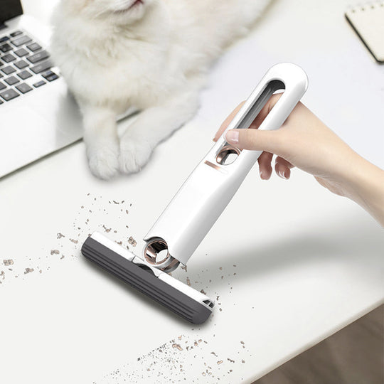 MiniMax Mop - Portable Sponge Mop with Squeeze Function for Floor, Glass, Desk & Car Cleaning