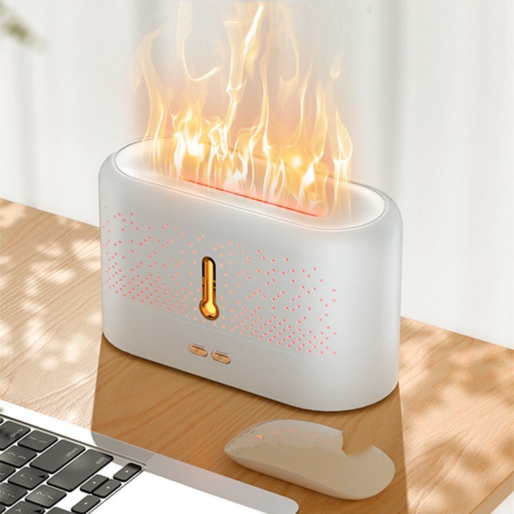 Serene Flame Ultrasonic Aromatherapy Diffuser & Humidifier