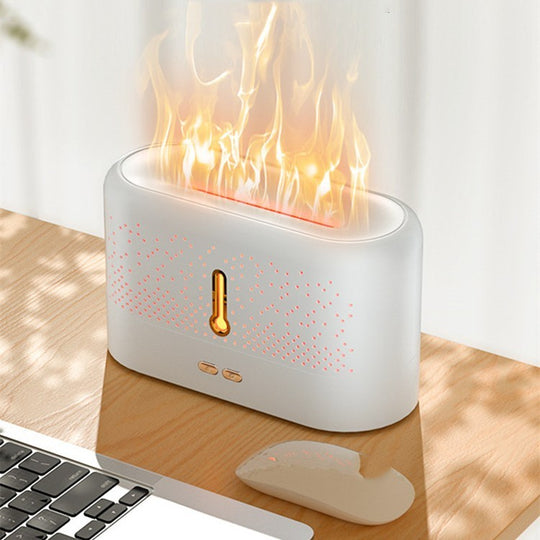 Serene Flame Ultrasonic Aromatherapy Diffuser & Humidifier