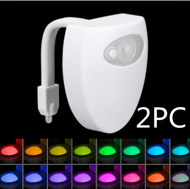 Motion Sensor LED Night Light for Toilets & Bathrooms