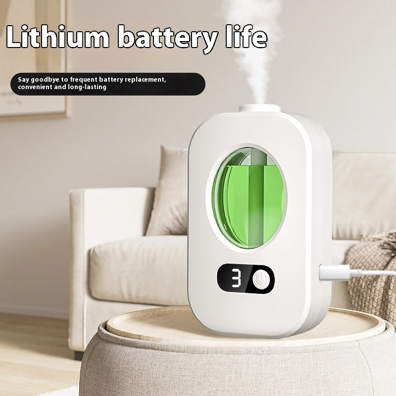 Blissful Ambiance: Automatic Aroma Diffuser & Aerosol Dispenser