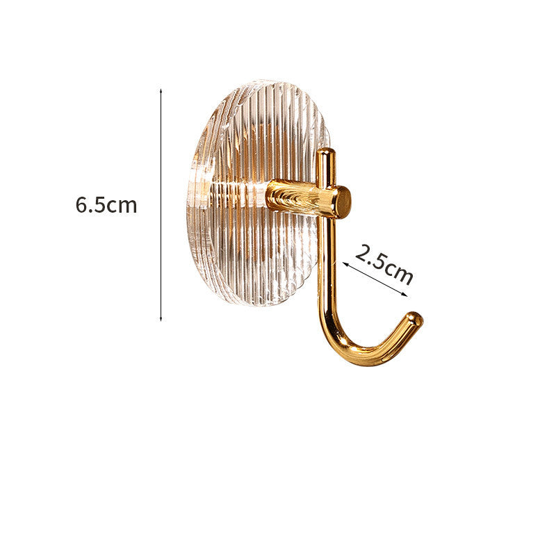 Heavy-Duty Adhesive Acrylic Hook - Strong & Durable Wall Hook for Hanging