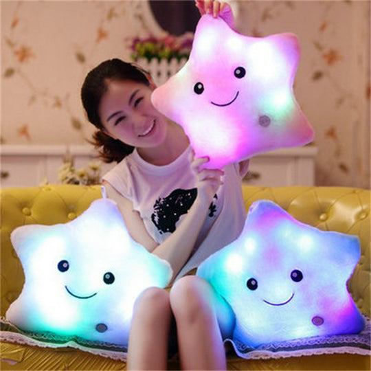 GlowHug - Luminous Colorful Body Pillow for Cozy Nights