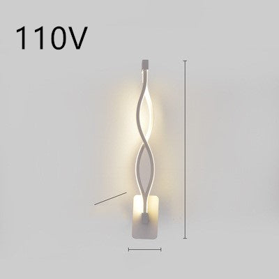 Nordic Chic LED Wall Lamp - Minimalist Bedside Lighting