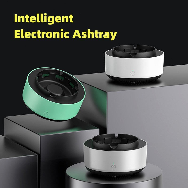 CleanAir Pro - Portable Anion Air Purifying Ashtray with Smoke Removal for Car & Home