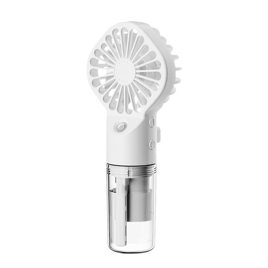 Refresh & Hydrate: Portable USB Mini Mist Fan with Humidification & Cooling