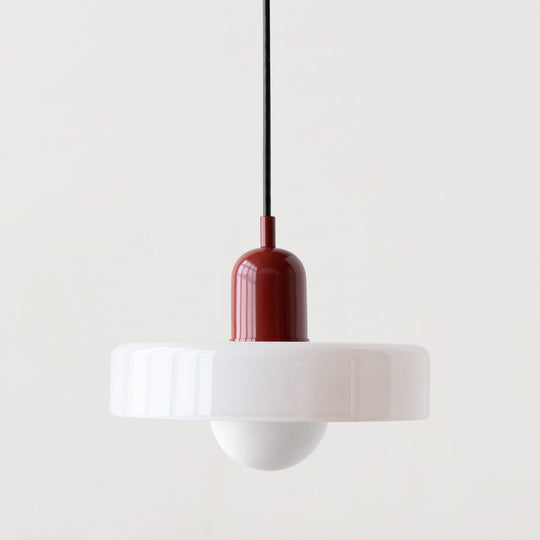 Stunning Memphis-Style Modern Glass Chandelier: Minimalist Elegance for Restaurants