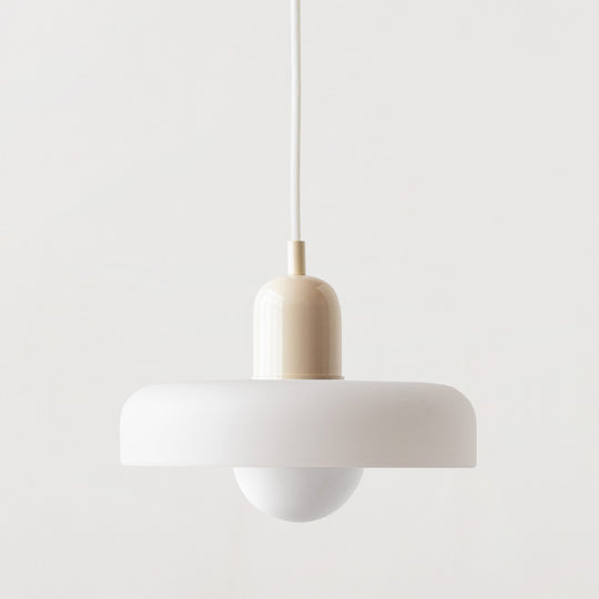 Stunning Memphis-Style Modern Glass Chandelier: Minimalist Elegance for Restaurants