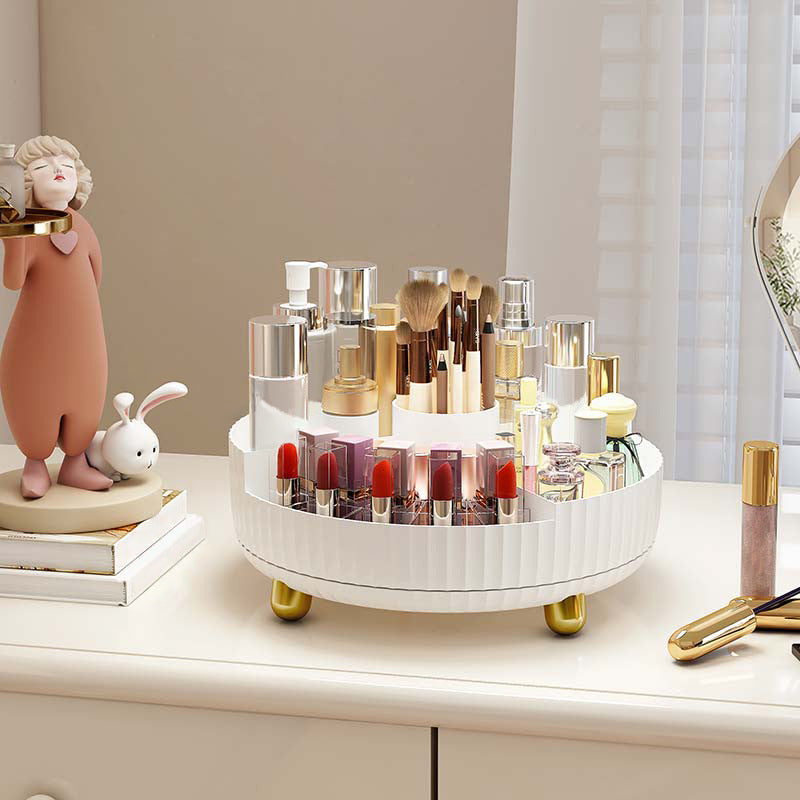 BeautySpin Rotating Makeup Storage Box - Organize Your Cosmetics