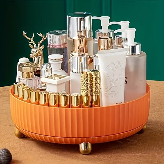 BeautySpin Rotating Makeup Storage Box - Organize Your Cosmetics