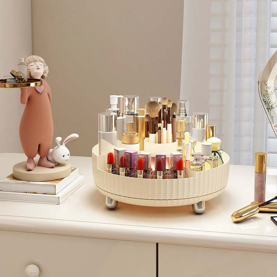 BeautySpin Rotating Makeup Storage Box - Organize Your Cosmetics