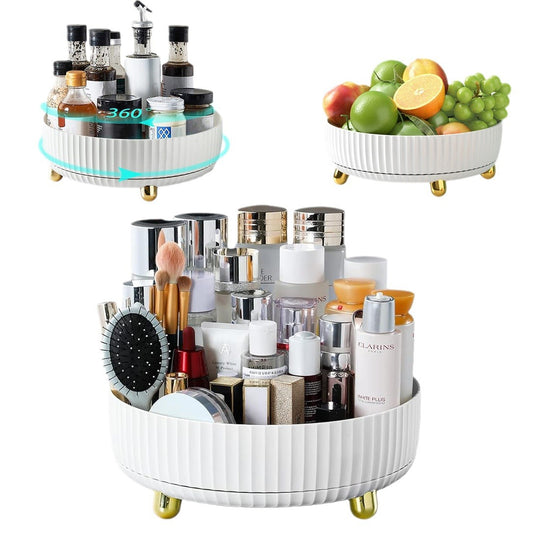 BeautySpin Rotating Makeup Storage Box - Organize Your Cosmetics