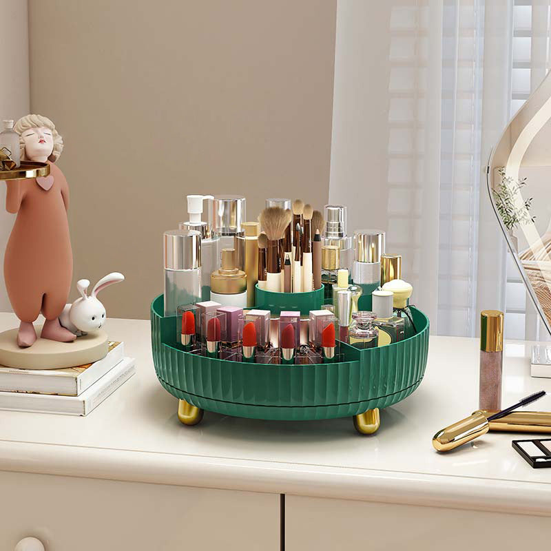 BeautySpin Rotating Makeup Storage Box - Organize Your Cosmetics