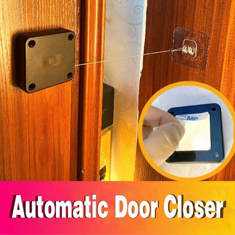 SilentClose - Automatic Soft-Close Door Closer for Sliding Glass Doors (500g-1000g Adjustable Tension)