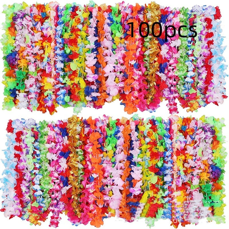 Vibrant Party Decorations: Multi-Color Matching Combination Holiday Cloth Garland