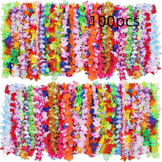 Vibrant Party Decorations: Multi-Color Matching Combination Holiday Cloth Garland