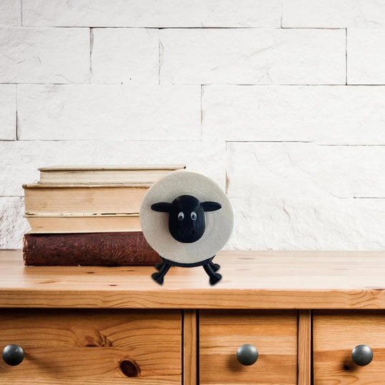 Adorable Sheep-Shaped Toilet Paper Holder - Whimsical Bathroom Decor for Home