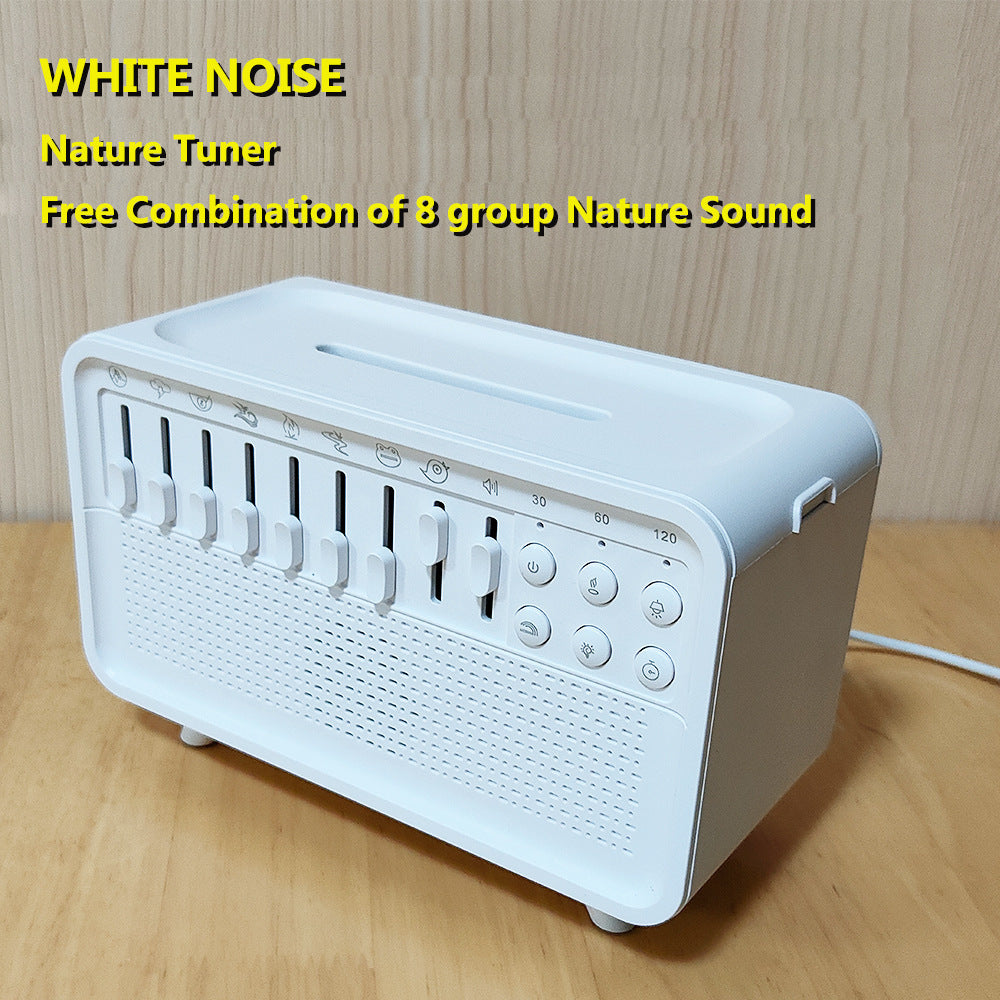 Sleep Serenity Bundle: 3-in-1 Bluetooth Speaker, White Noise Machine, Night Light, & Humidifier