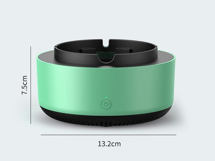 CleanAir Pro - Portable Anion Air Purifying Ashtray with Smoke Removal for Car & Home