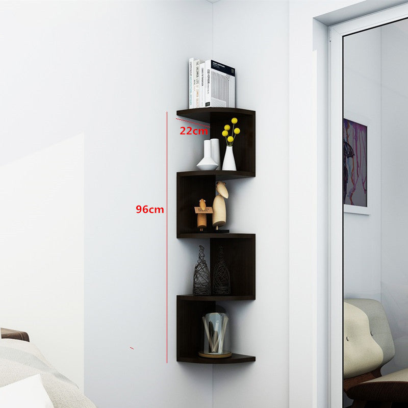 Corner Bliss - Floating Wall Shelf for Living Room Decor