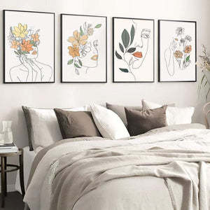 Simplicity Art - Modern Frameless Canvas Wall Art