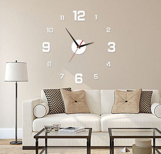 Elegant Timekeeping: Perforation-Free European-Style Digital Clock