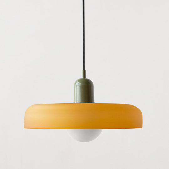 Stunning Memphis-Style Modern Glass Chandelier: Minimalist Elegance for Restaurants