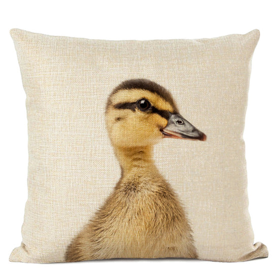 Adorable Animal Print Pillow Covers - Cute Decorative Throw Pillows