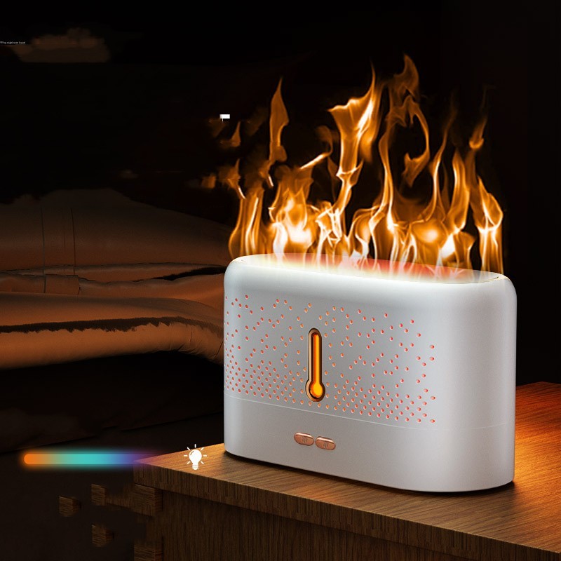 Serene Flame Ultrasonic Aromatherapy Diffuser & Humidifier