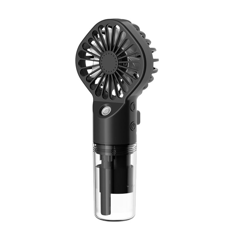 Refresh & Hydrate: Portable USB Mini Mist Fan with Humidification & Cooling
