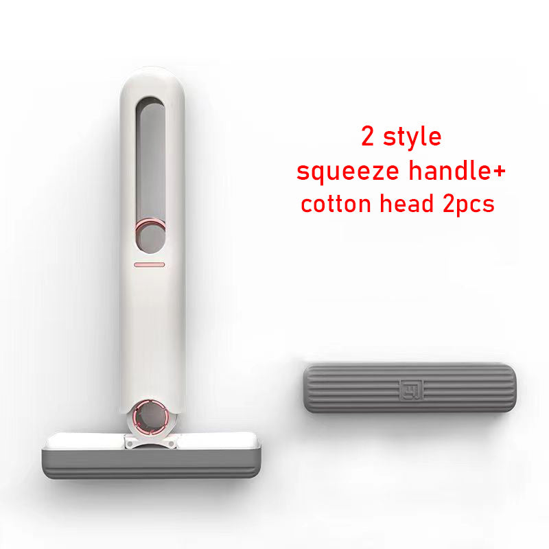 MiniMax Mop - Portable Sponge Mop with Squeeze Function for Floor, Glass, Desk & Car Cleaning