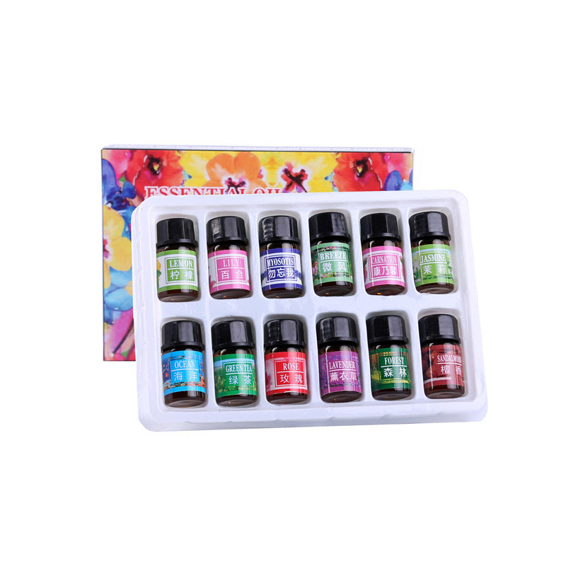 Mistify - Water-Soluble Aromatherapy Essential Oils for Humidifiers (12 x 3ml)