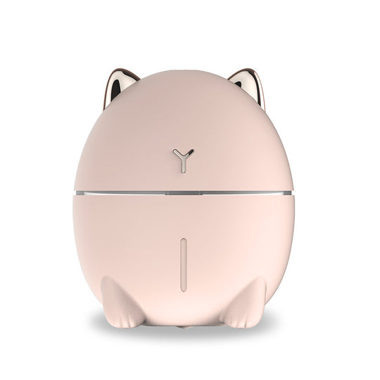Compact USB Humidifier - Quiet & Portable Moisturizer for Bedroom & Desktop