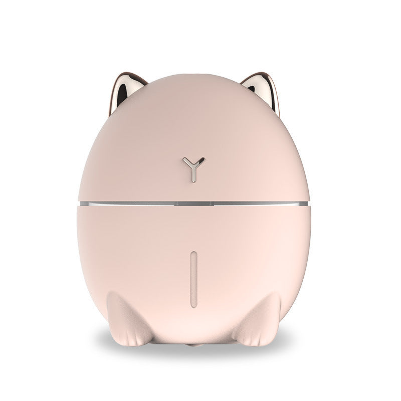 Compact USB Humidifier - Quiet & Portable Moisturizer for Bedroom & Desktop