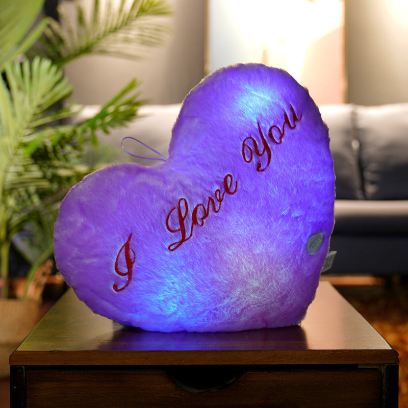 GlowHug - Luminous Colorful Body Pillow for Cozy Nights