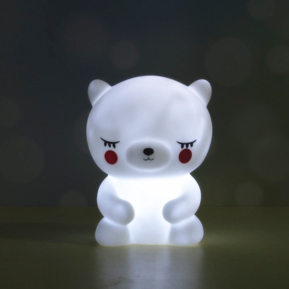 Lunar Buddy Rabbit Night Light - Soothing Star Moon White Cloud Design for Kids