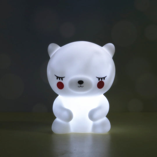 Lunar Buddy Rabbit Night Light - Soothing Star Moon White Cloud Design for Kids