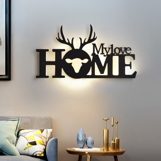 Illuminated Inspiration LED Letter Wall Lamp - Creative Wall Decor