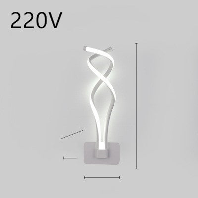 Nordic Chic LED Wall Lamp - Minimalist Bedside Lighting