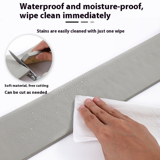 Protect & Decor WallGuard - Self-Adhesive Waterproof Baseboard Strip