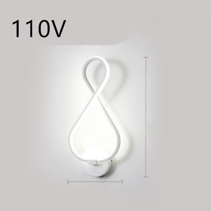 Nordic Chic LED Wall Lamp - Minimalist Bedside Lighting