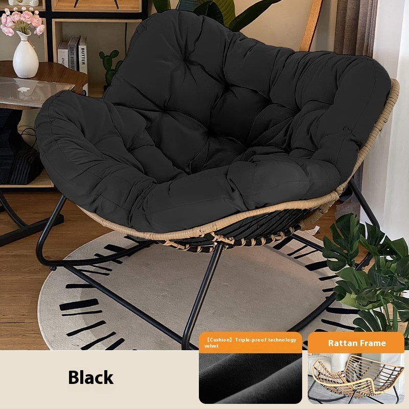 Luxurious Reclinable Iron Double Rocking Chair for Ultimate Relaxation