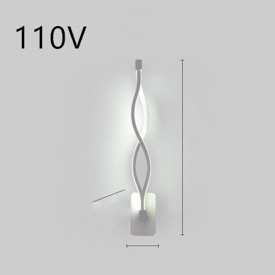 Nordic Chic LED Wall Lamp - Minimalist Bedside Lighting