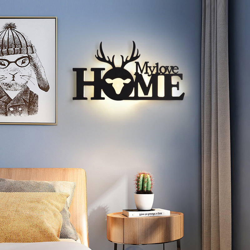 Illuminated Inspiration LED Letter Wall Lamp - Creative Wall Decor